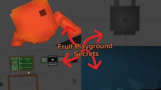 Fruit Playground Secrets | Fruit Playground | New pfp rate it in the comments