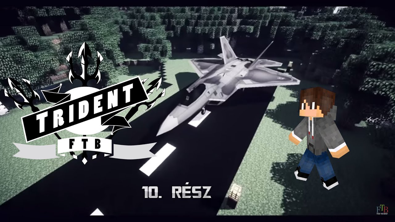 Minecraft FTB Trident 10. rész: Speed upgrade + egy - YouTube