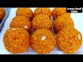     how make to  bundi laddu      raj halwai recipe