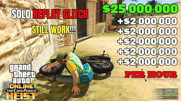 💰 Still Working! Cayo Perico Replay Glitch 2025 – $25M SOLO Money Trick
