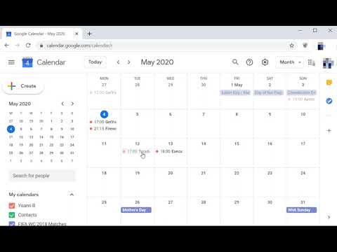 How to import ICS file and events in Google Calendar
