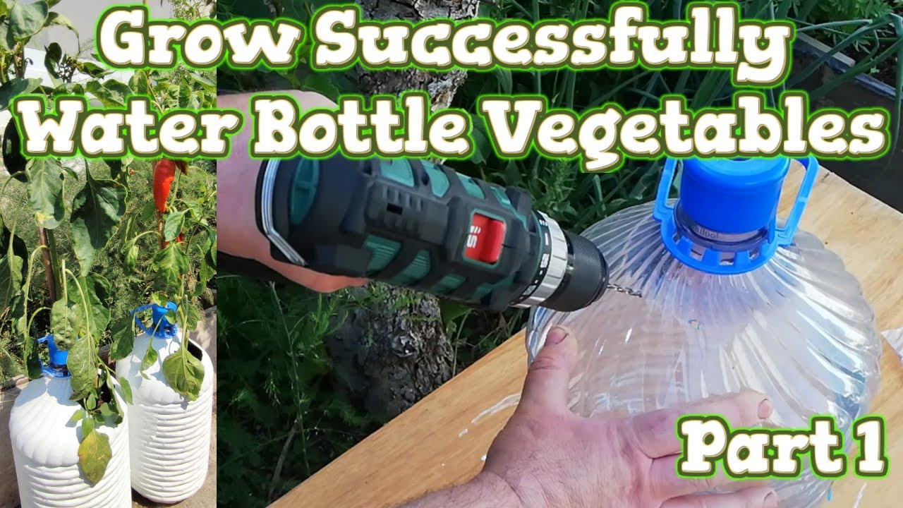 Water Bottle Gardening Vertical Garden Epic Gardening. Part 1 YouTube