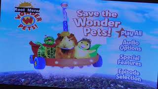 Wonder Pets Save The Wonder Pets Uk Dvd Menu