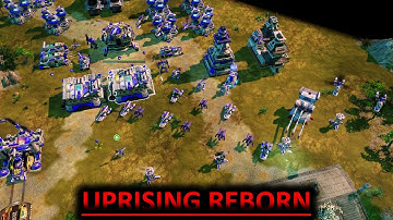 C&C Red Alert 3 - Uprising Reborn Mod - Empire of the Rising Sun Medium AI   / I Get Frustrated
