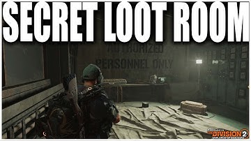 THE DIVISION 2 - HOW TO GET IN THE SECRET LOOT ROOM AT PATHWAY PARK [KAJIKA
