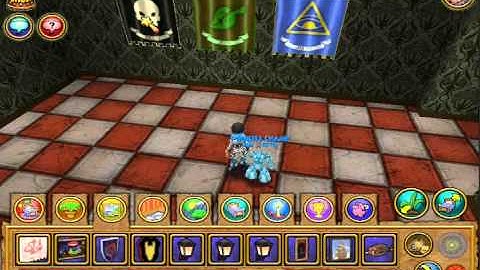 Wizard 101-How to make a cool meeting room in your castle