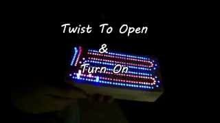 LED LIGHTED Cribbage Board www.rndhobbies.com is who makes and sells it. Solid Oak Or Maple LED Lighted Cribbage Boards Magnetic Corners & Magnetic