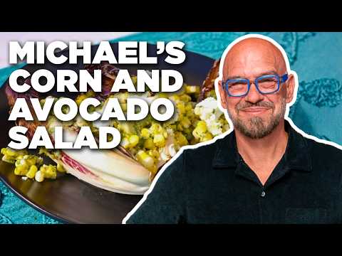 Michael Symon’s Corn and Avocado Salad with Endive and Feta 🌽🥑 | Symon’s Dinners Cooking Out