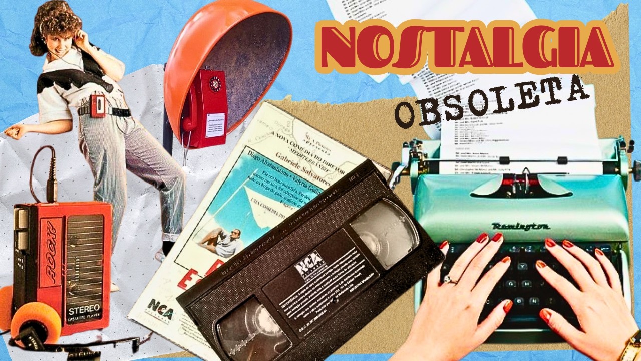 TECNOLOGIAS DOS ANOS 80 E 90 QUE ERAM MODERNAS E HOJE SÃO COMPLETAMENTE OBSOLETAS
