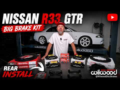 Nissan 1989-2002 GTR (R32 / R33 / R34) Big Brake Kit - Rear Install - @Wilwood Disc Brakes