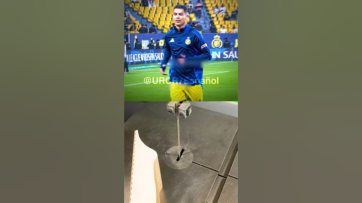 Ronaldo se burla del falso Ronaldo 😂😂