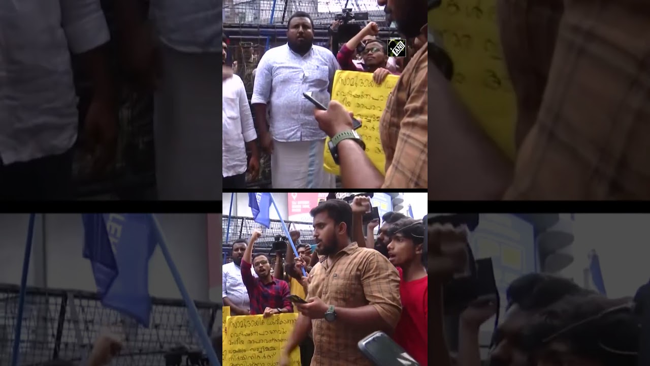 Kerala: Muslim organisations, Youth Congress workers stage protest in Kochi over ‘The Kerala Story’