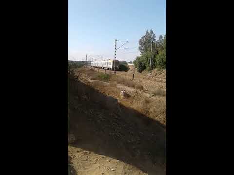 اروع فيديو لمرور القطارات السريعة باتجاه مطار محمد الخامس الجديدة