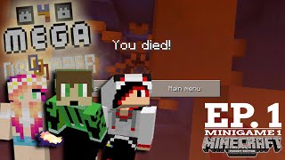 Minecraft Pocket Edition Mega Dropper EP.1 - So Much Rubbish w/ BU2T3D and My_Girl [HD]