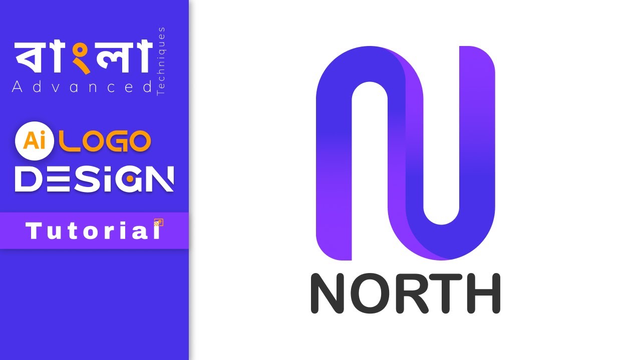Create 'n Create a Professional N Letter Logo Design in Adobe Illustrator Step-by ...