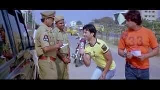 Aadab hyderabad movie || police men fooled by hyder ali comedy scene