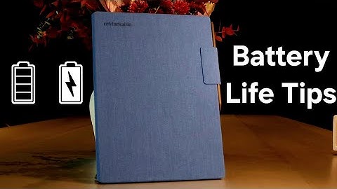 5 reMarkable Battery Tips in 5 minutes🔋