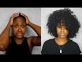 Natural Hair | Straight to Curly | JasmineLaRae