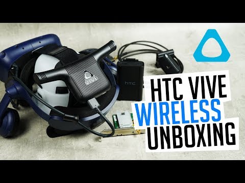 VIVE (PRO) Wireless Adapter - VR ohne Kabel! (Unboxing, Aufbau)