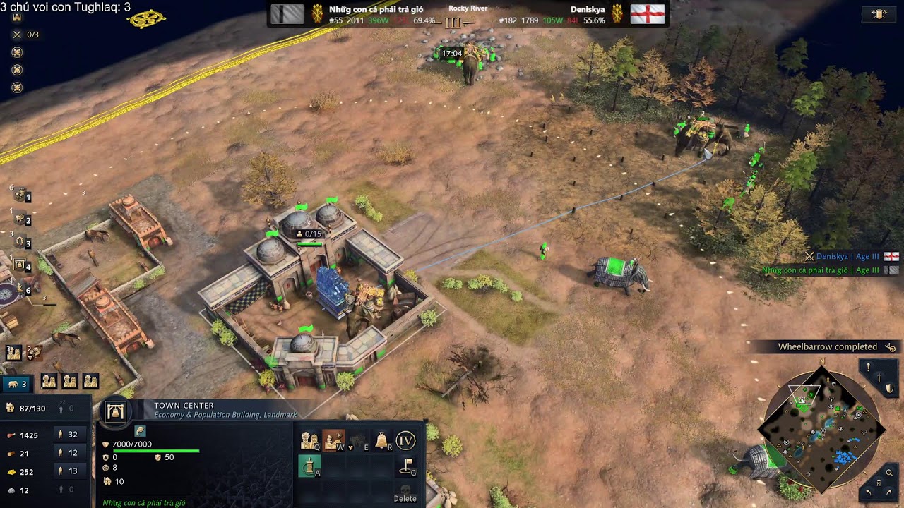 10 game 3 chú voi con Tughlaq