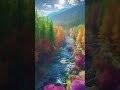Soothing Sound of Forest river #calming #rainsounds #lake #livewallpaper #nature #calmingsounds