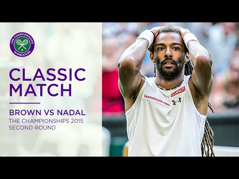 Dustin Brown vs Rafael Nadal | Wimbledon 2015 second round | Full Match