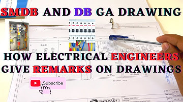 SMDB and DB GA drawings | How to give remarks on technical drawings