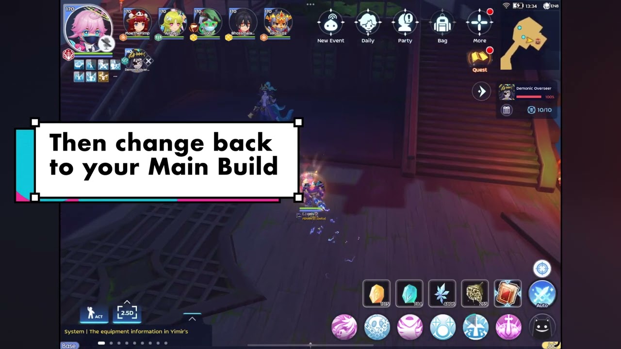 Ragnarok RM Switching Technique