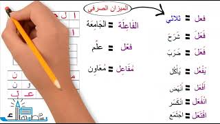 الميزان الصرفي   تعلم الإعراب بسهولة