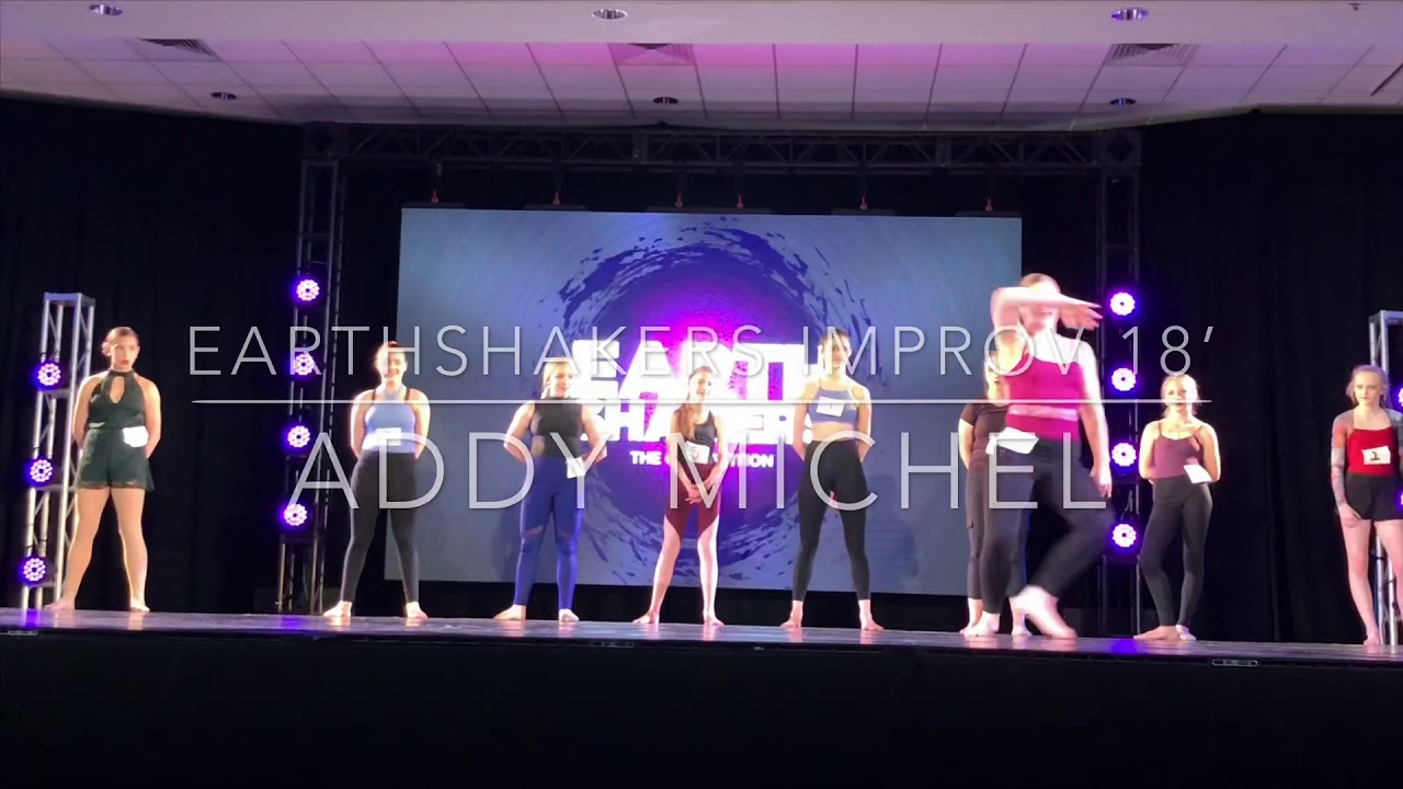 Earth Shakers 2018 Improv 1st Place Addy Michel Addyreagan YouTube