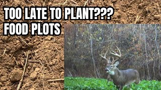 DID I MESS UP BY NOT PLANTING MY FOOD PLOT ALREADY???