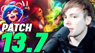 LS | LoL Patch 13.7 Rundown - WHAT IS THIS PATCH?! AZIR IS BACK + ZERI NERFS + VI NERFS (RIP RAMMUS)