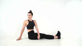 Seated Trunk Twist - Physical Therapy Exercises