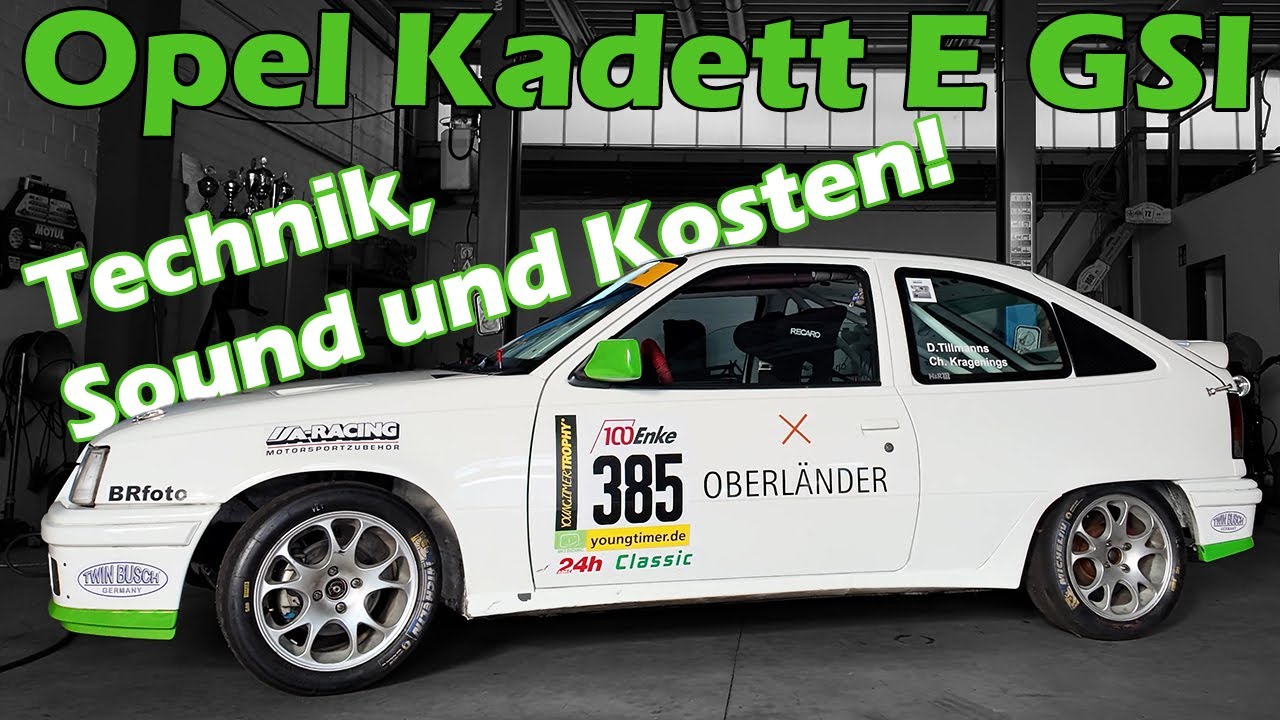 Opel Kadett E GSI im Rennwagen-Check: Technik, Sound und Kosten des Klassikers aus den 80ern
