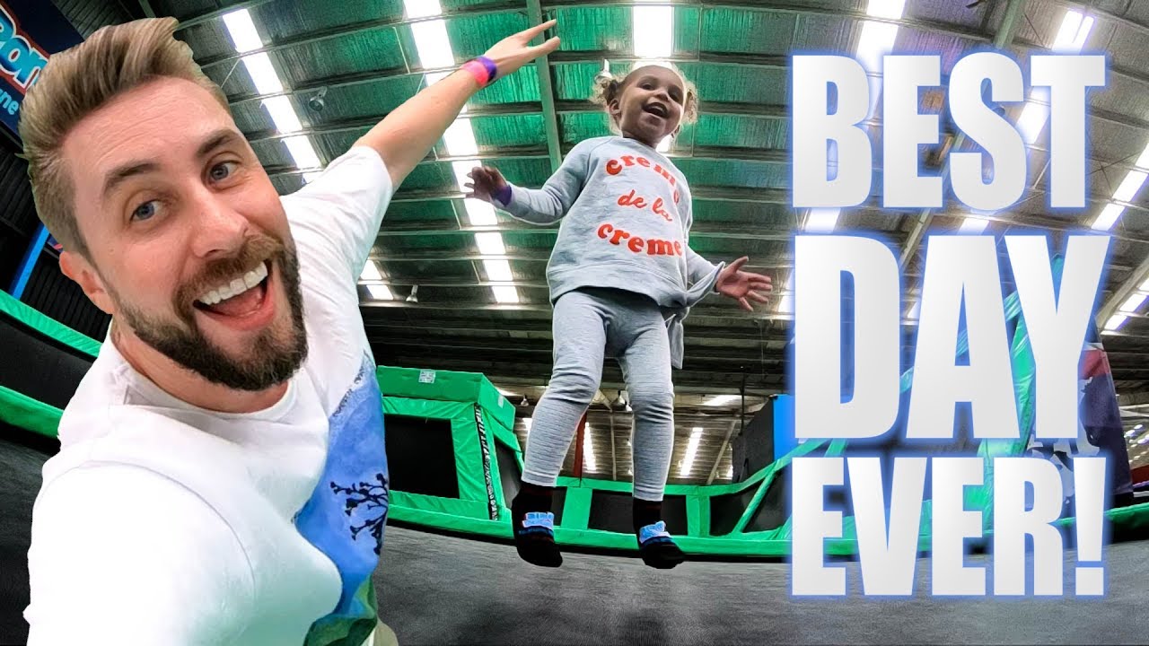 kids anka OUR OWN TRAMPOLINE PARK!