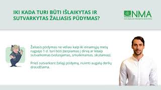 Iki Kada Turi Būti Išlaikytas Ir Sutvarkytas Žaliasis Pūdymas?