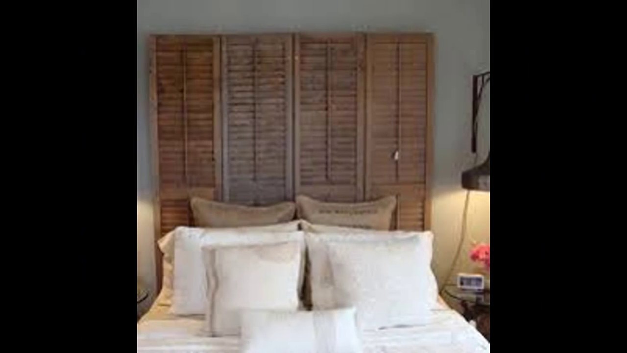 Diy Shutter Headboard Ideas You Diy Shutter Headboard Ideas