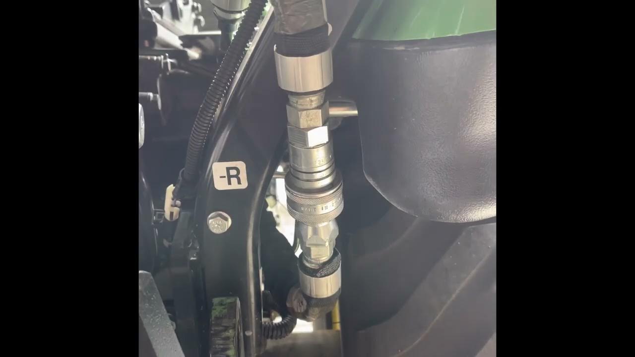 Quick fix for Three Point Hitch not working, John Deere 1025r (2021