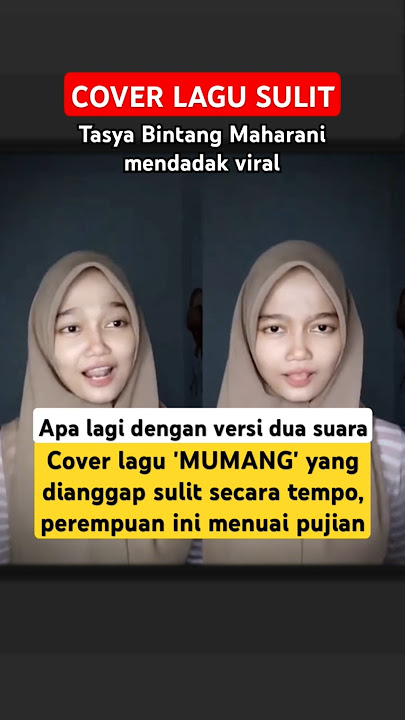 Lagu Aceh ' Mumang ' diakui memang sulit, Tasya Bintang Maharani viral