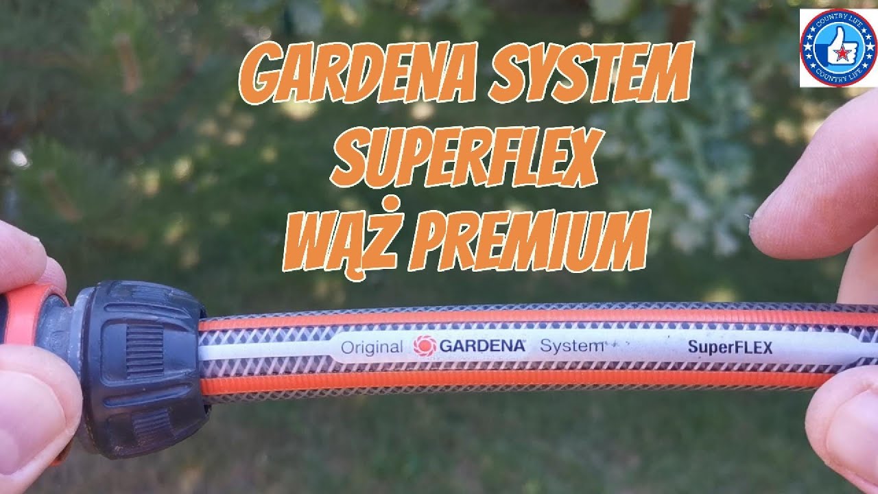 GARDENA SYSTEM, Wąż SuperFlex, 1/2 cala, - YouTube