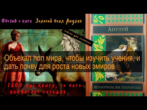 Апулей Золотой Осел смысл и содержание