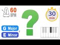 EASY 30-minute Note Identification, G Major/E Minor (2025 Music Ear Training)