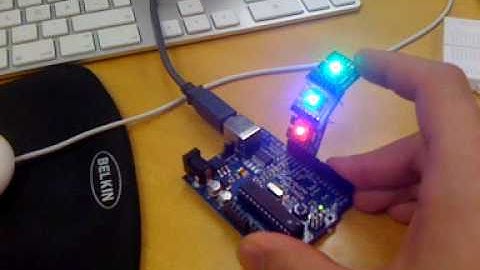 ShiftBrites on an Arduino