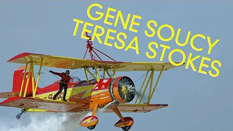Gene Soucy & Teresa Stokes - SHOWCAT Wingwalking