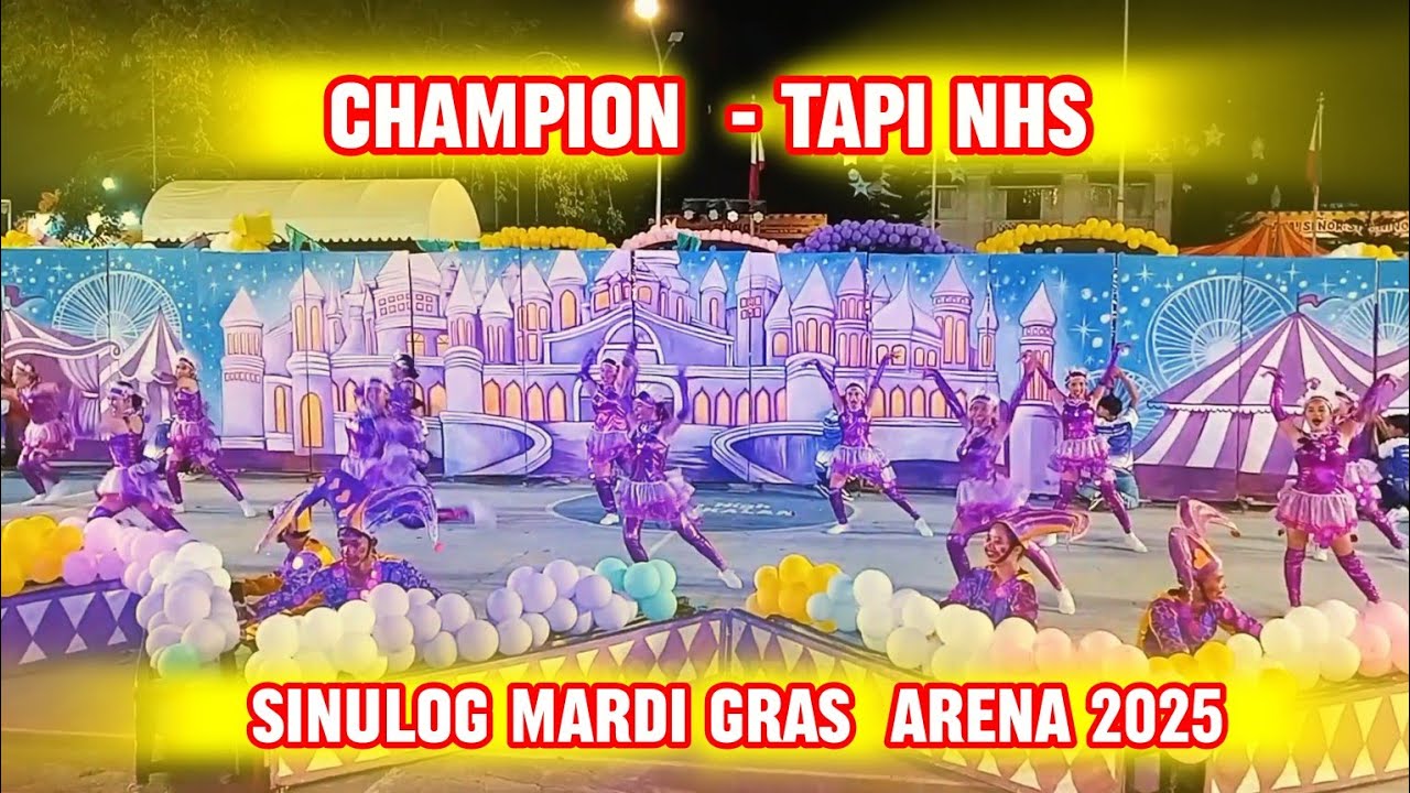 Champion - Tapi NHS - Sinulog Mardi Gras Arena Competition