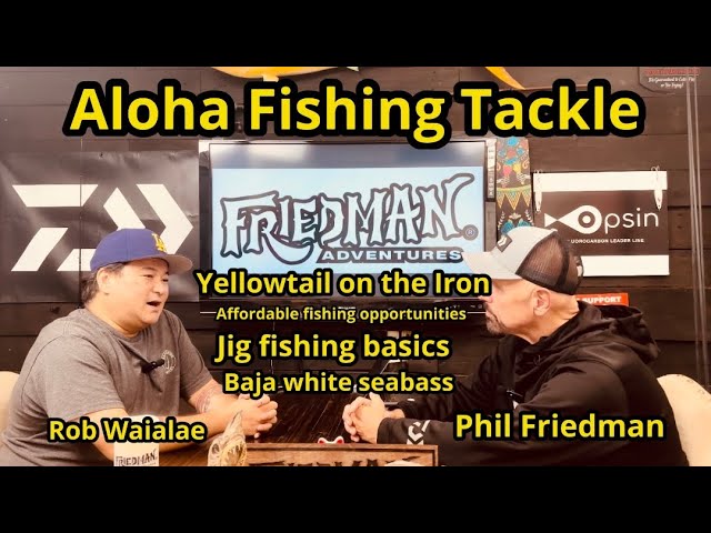 Jig fishing basics, Baja seabass in the surf, affordable fishing ideas with  Rob from Aloha Tackle 