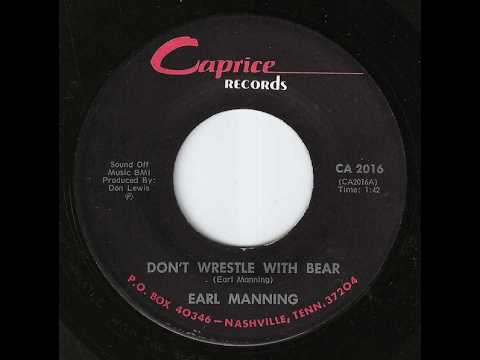 Earl Manning "Don't Wrestle With Bear / Phone Call To Bear [Bryant]" 1975 NCAA Football 45 RPM
