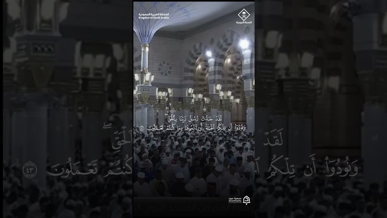 مقتطف من تلاوة فضيلة الشيخ د.#عبدالله_البعيجان من صلاة الفجر 15 ربيع الآخر 1448هـ.#المسجد_النبوي