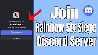 How to Join Discord Server Rainbow Six Siege