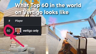 what top 60 in the world on vertigo looks like in cs2 (via wins)